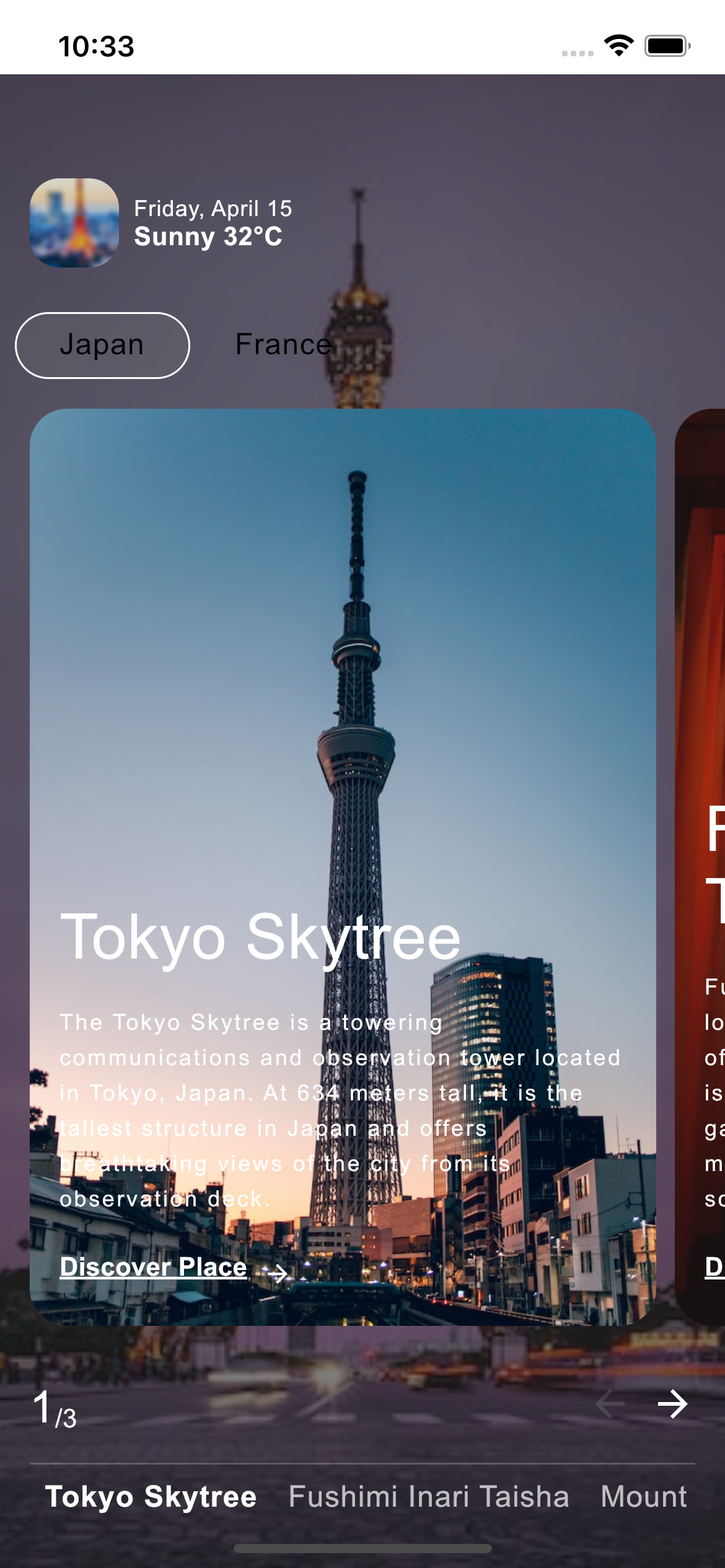 TravelApp-KMP screenshot 1