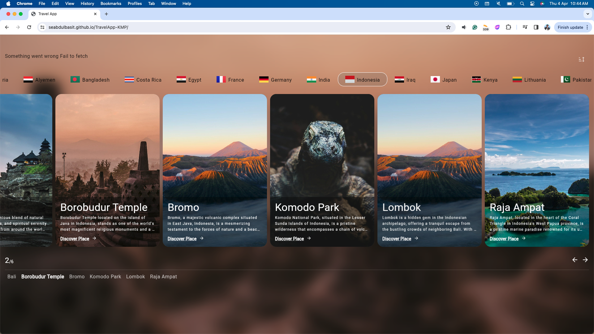 TravelApp-KMP screenshot 5