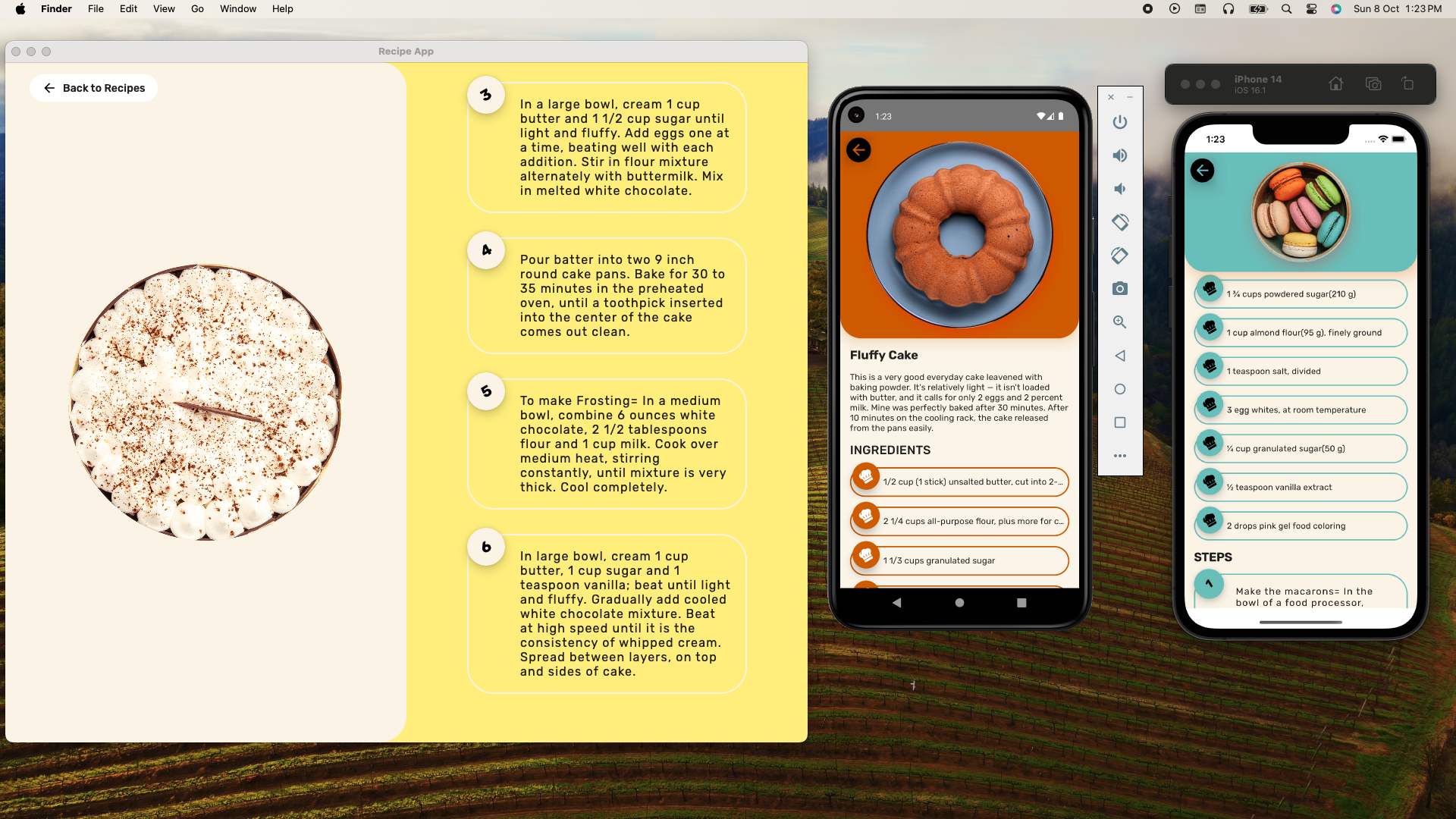 recipe-app screenshot 1