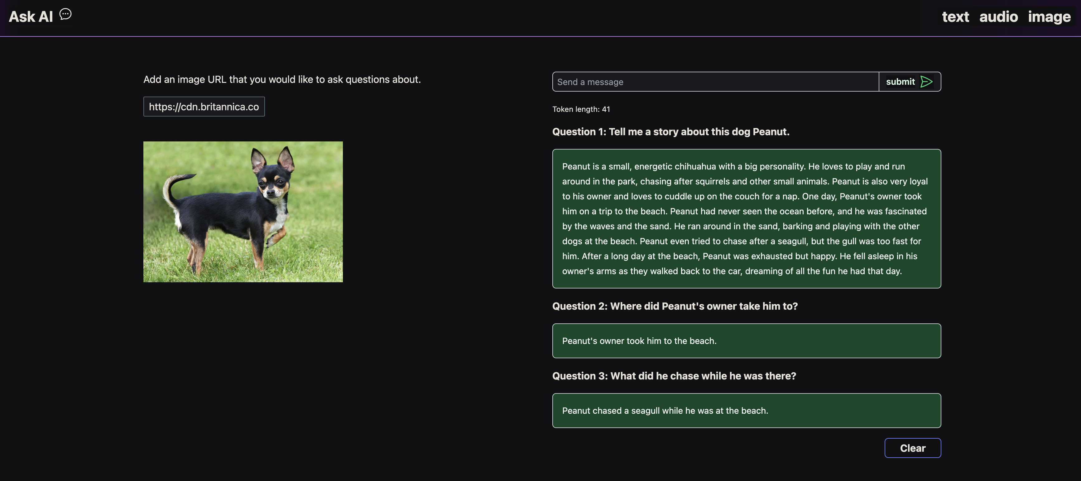 Ask-AI screenshot 1
