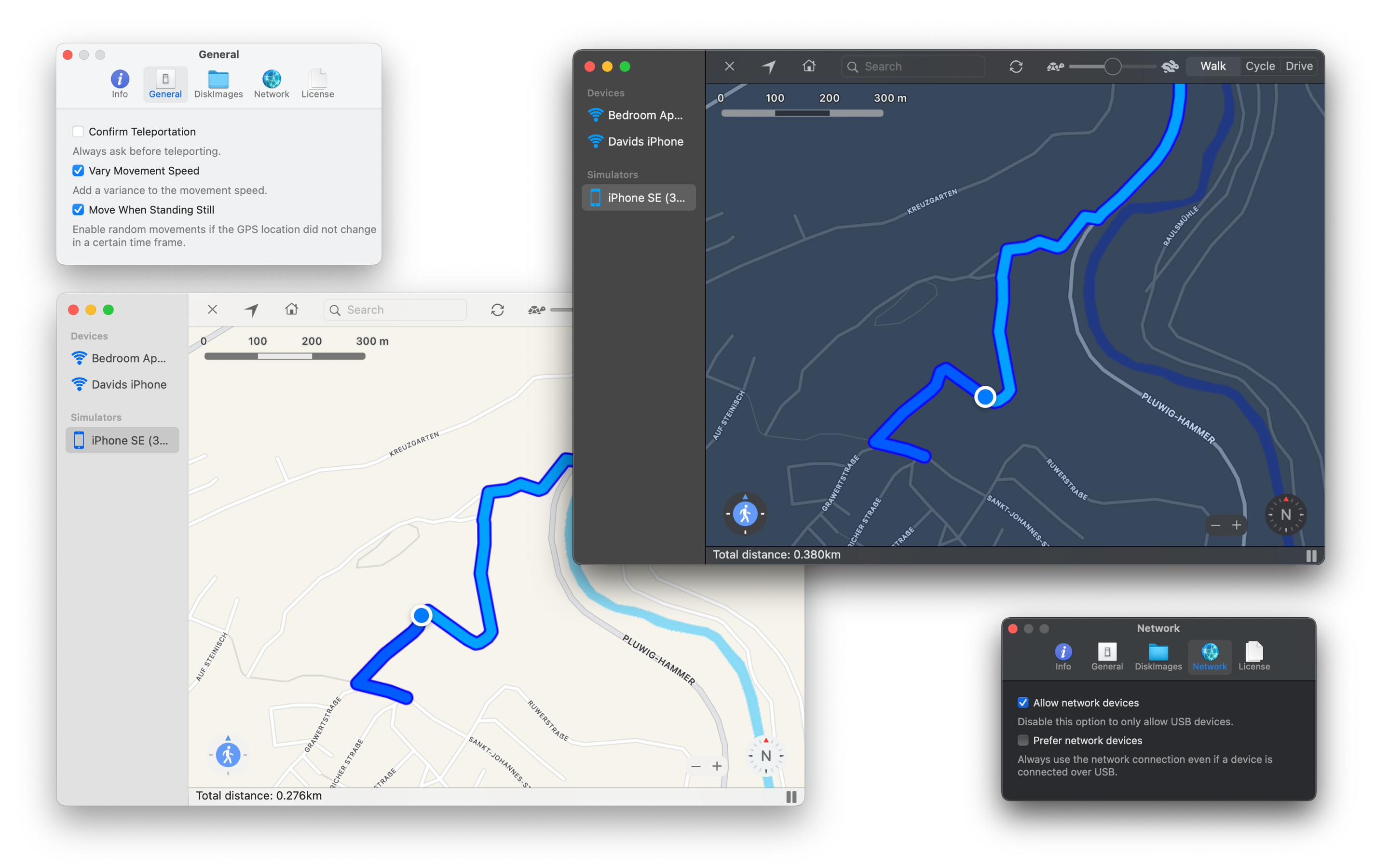 LocationSimulator screenshot 2