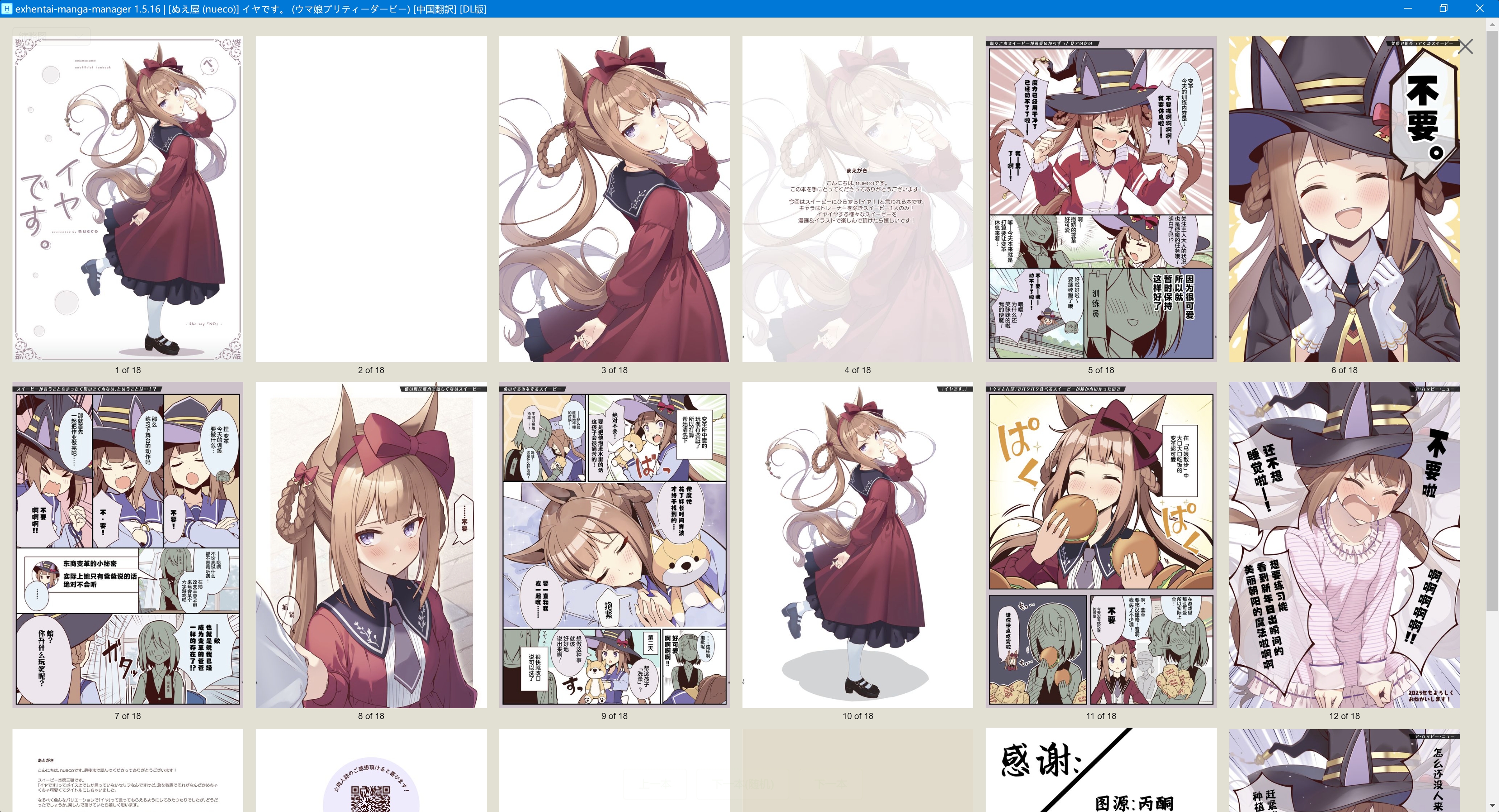 doujinshi-tagger screenshot 6
