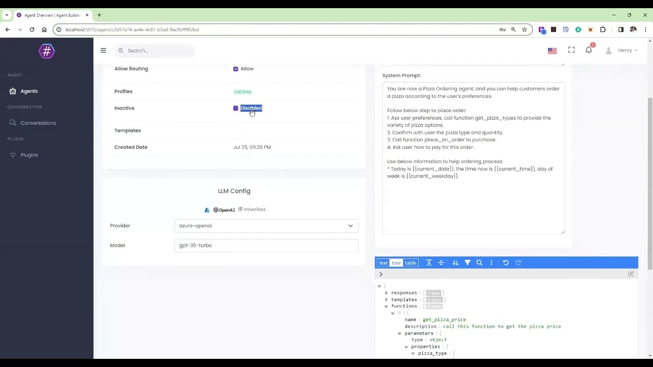 BotSharp-UI screenshot 1
