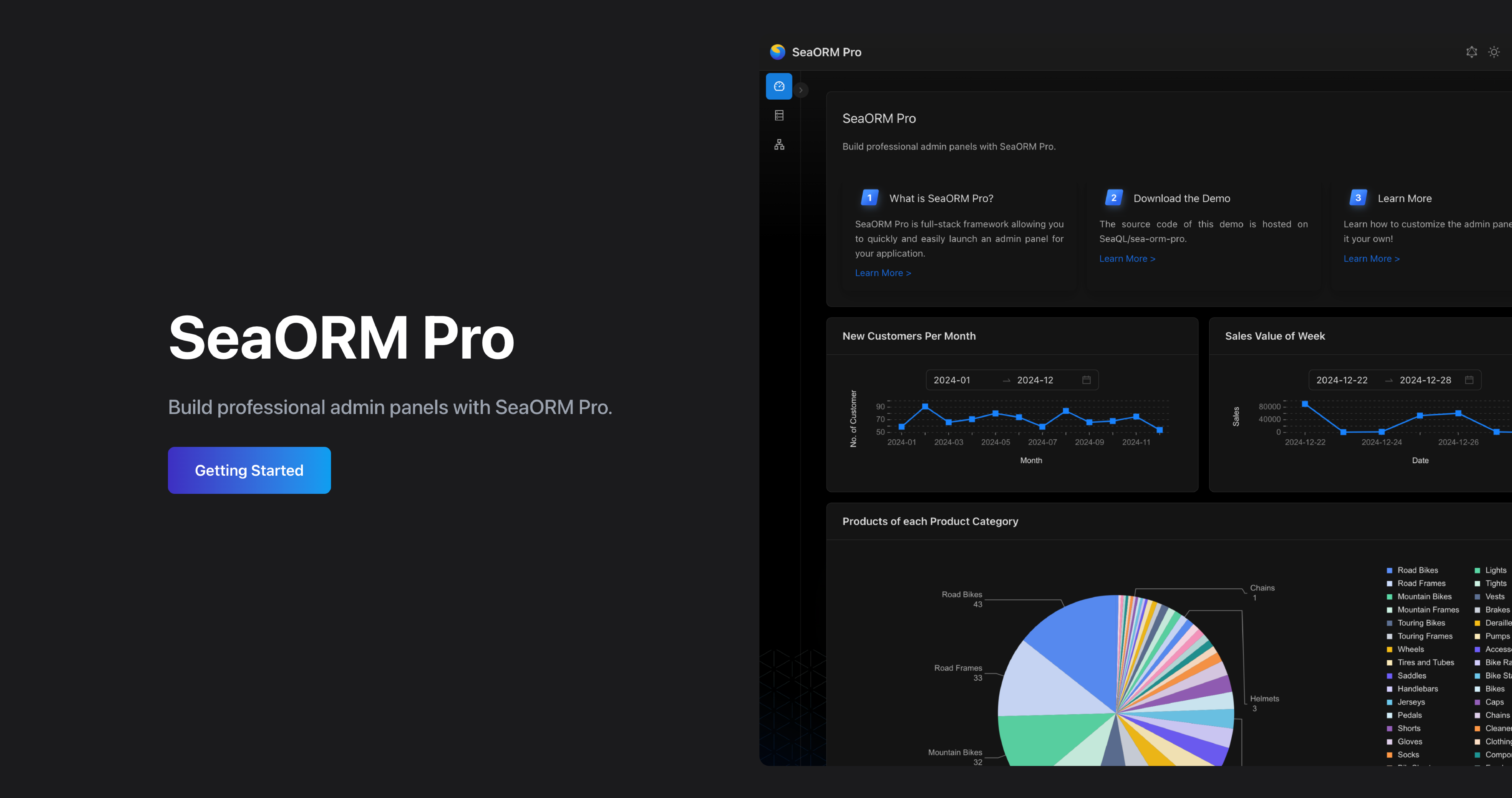 sea-orm screenshot 3