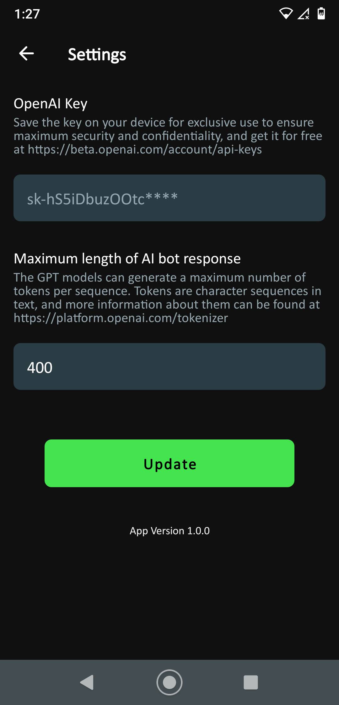 AnywhereGPT-Android screenshot 3