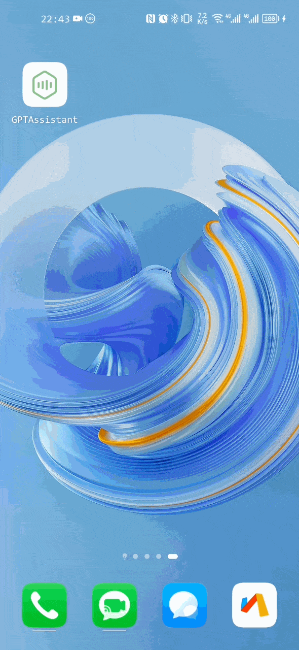 gpt-assistant-android screenshot 1