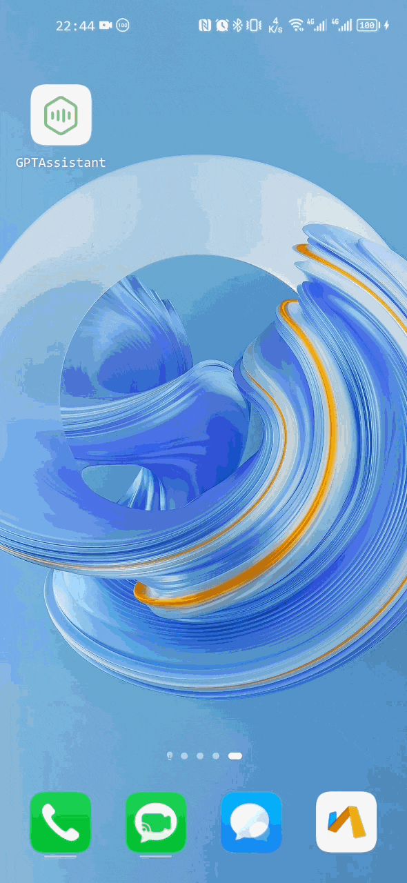 gpt-assistant-android screenshot 2