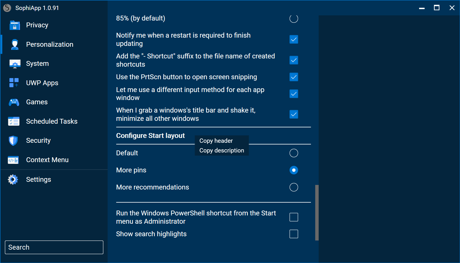 SophiApp screenshot 4