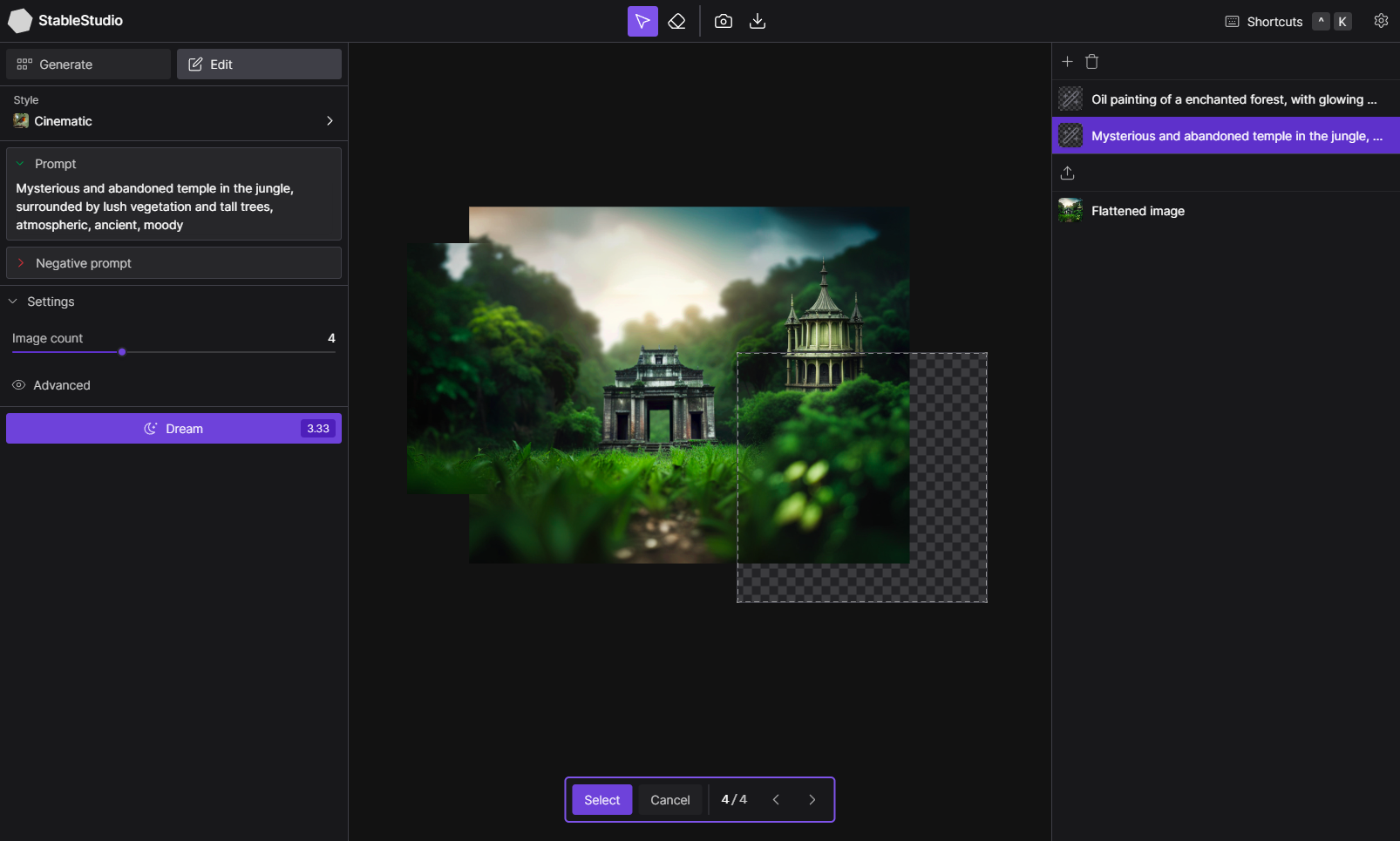 StableStudio screenshot 3