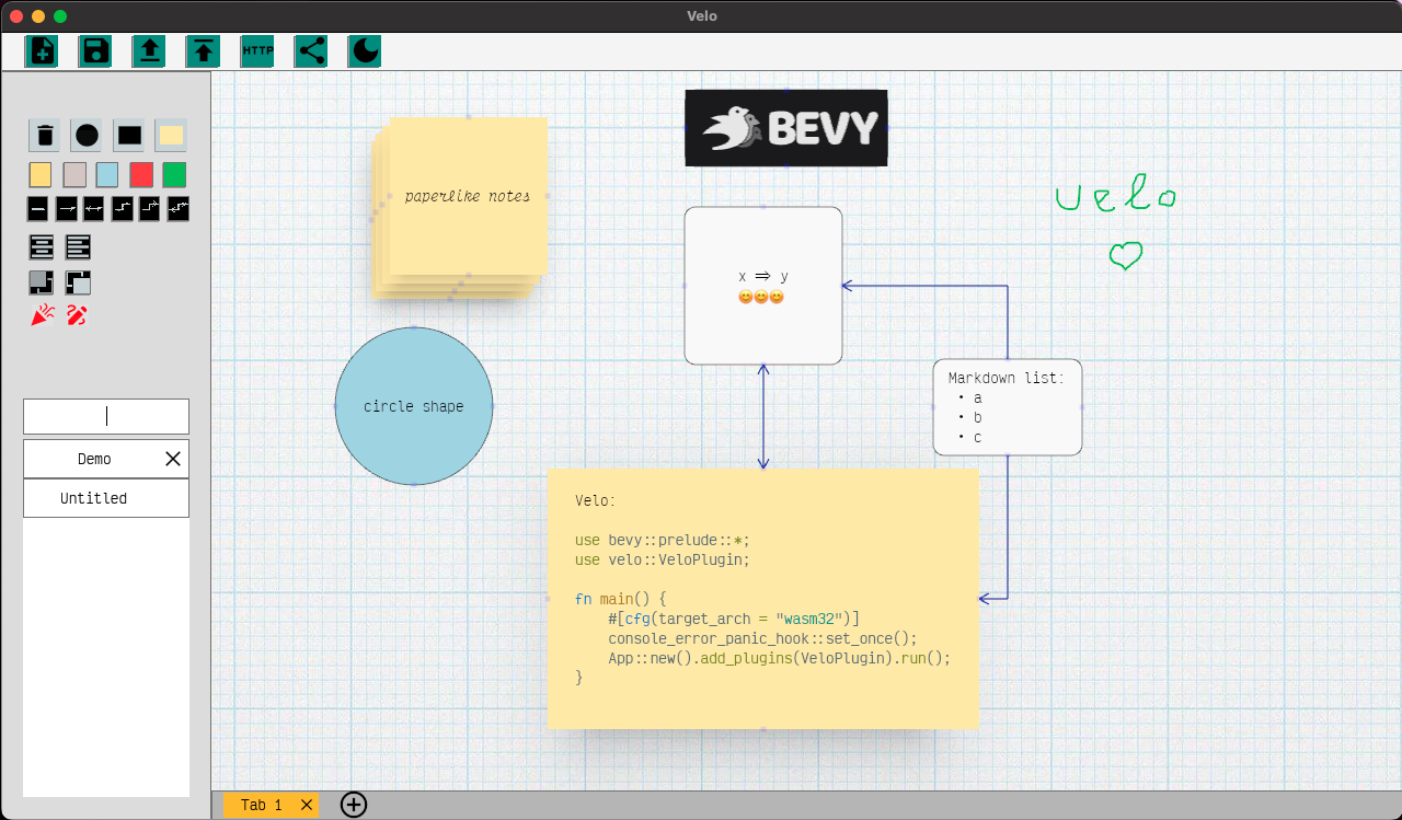 velo screenshot 2
