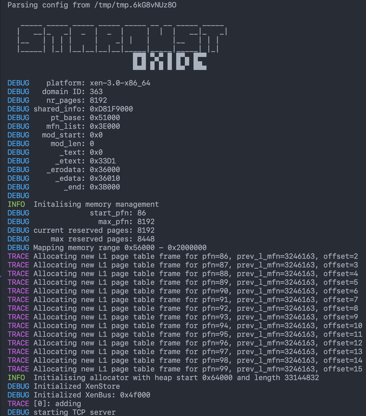 stardust-oxide screenshot 2