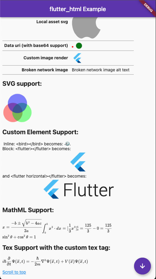 flutter_html screenshot 5