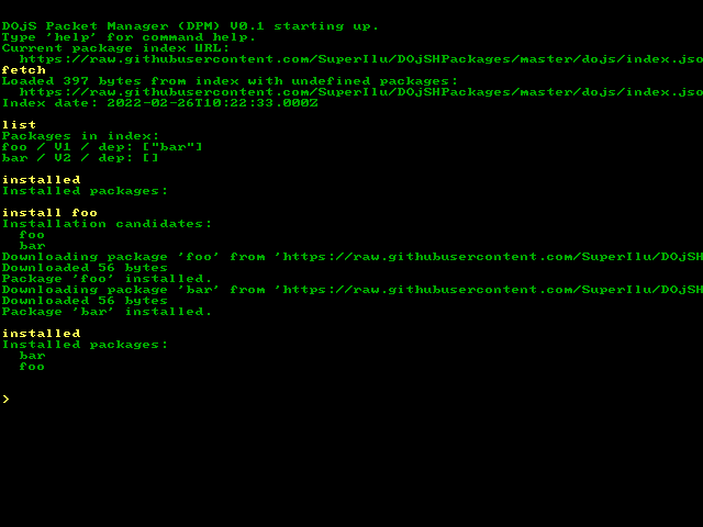 DOjS screenshot 4