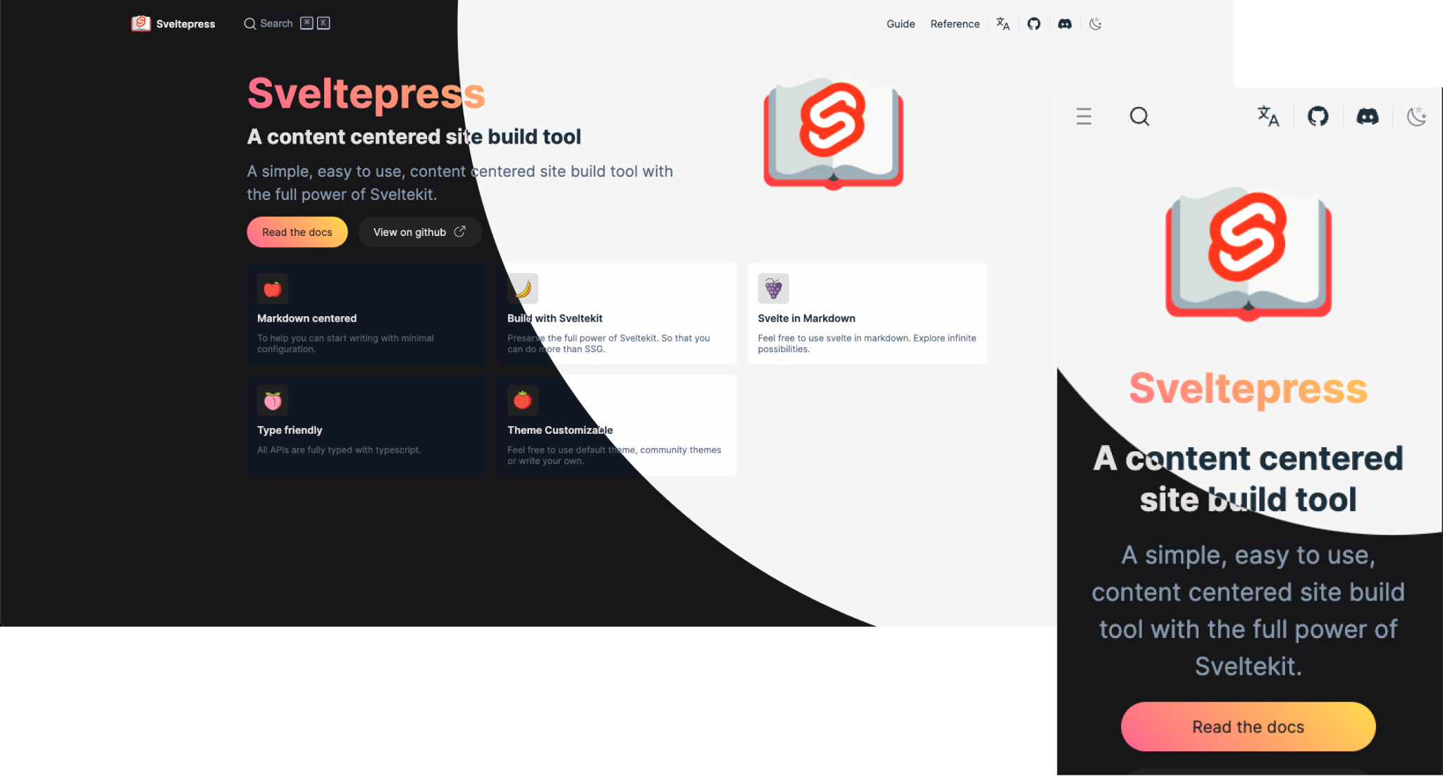 sveltepress screenshot 1