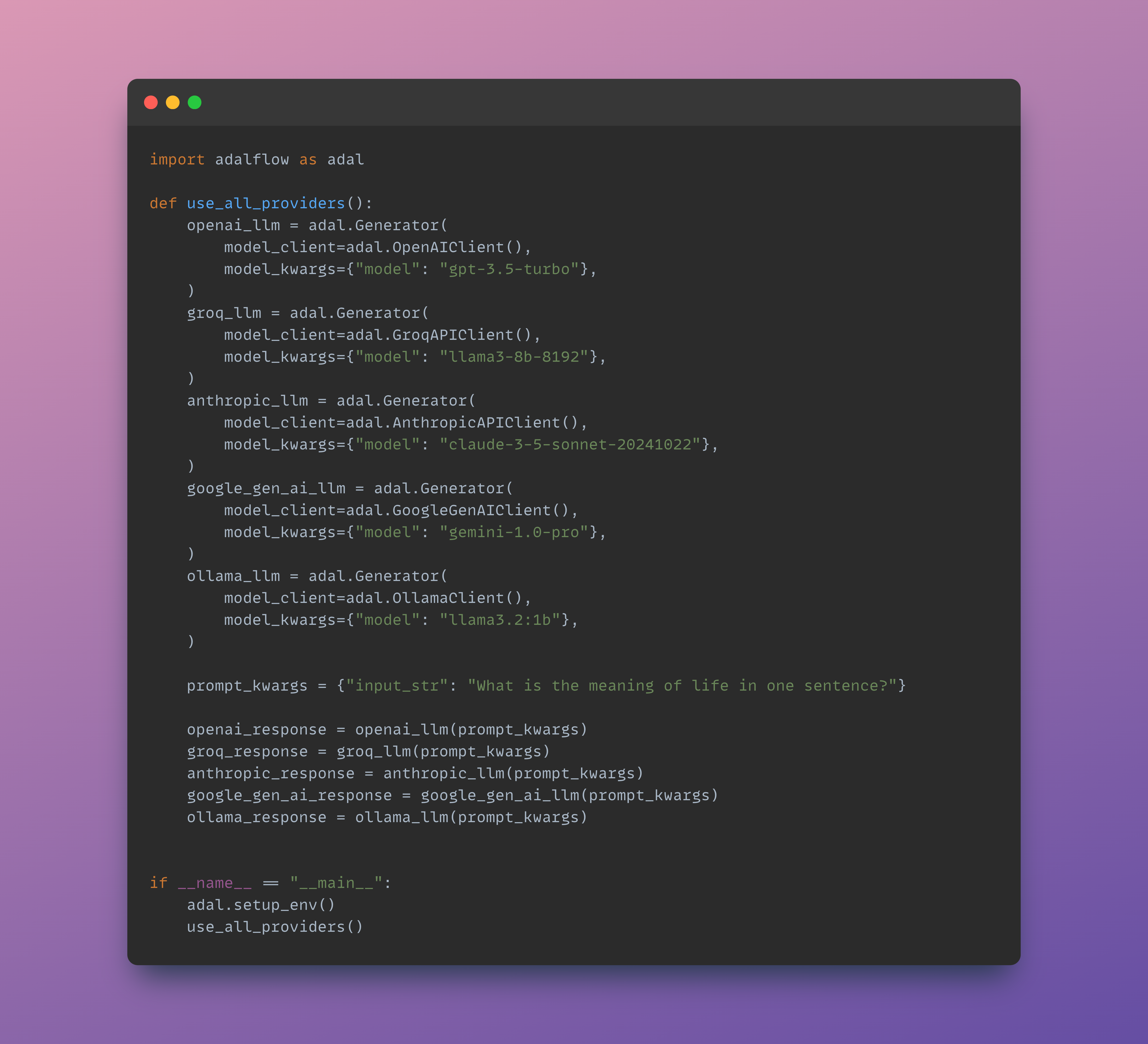 AdalFlow screenshot 5