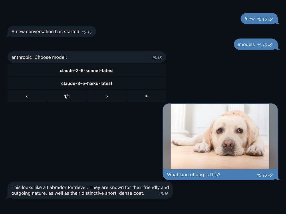 ChatGPT-Telegram-Workers screenshot 1