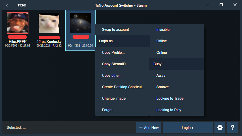 TcNo-Acc-Switcher screenshot 8