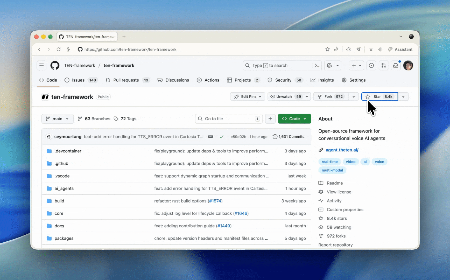 ten-framework screenshot 9