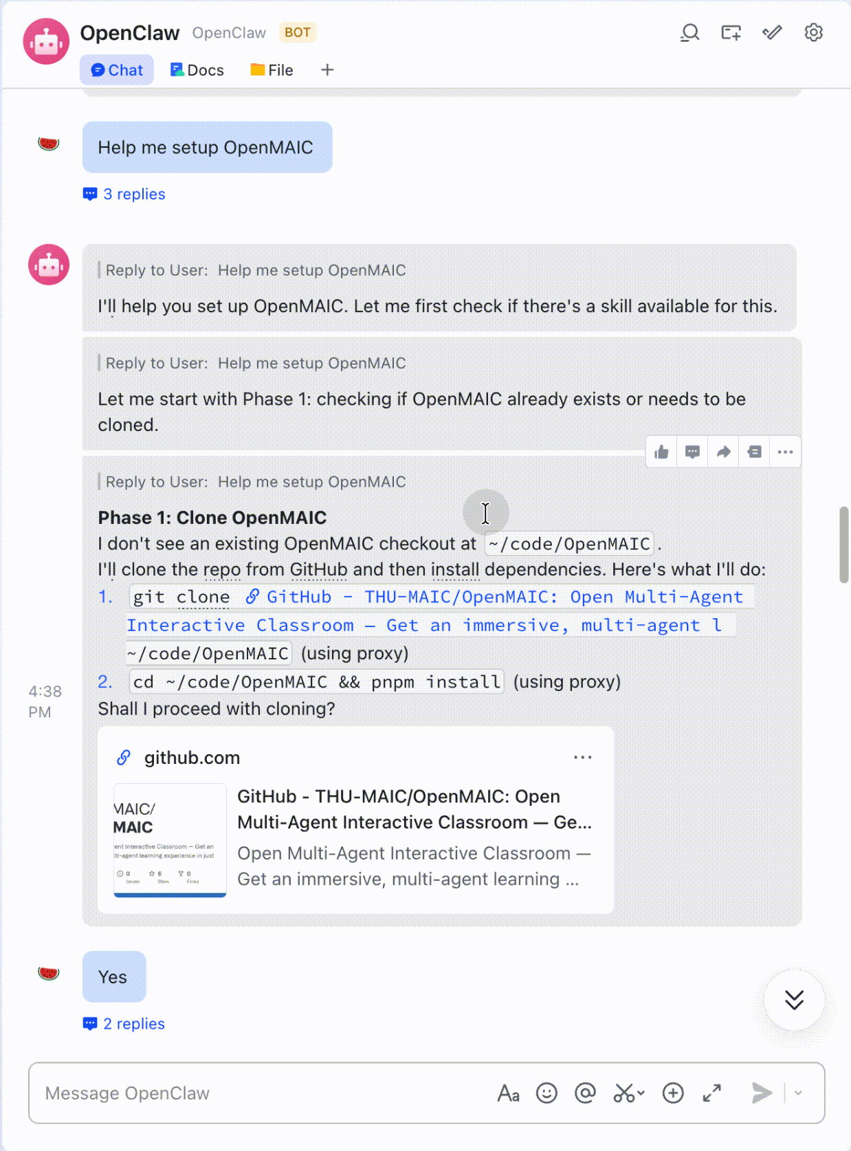 OpenMAIC screenshot 19