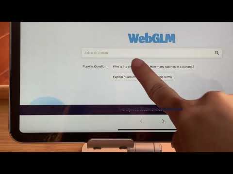 WebGLM screenshot 1