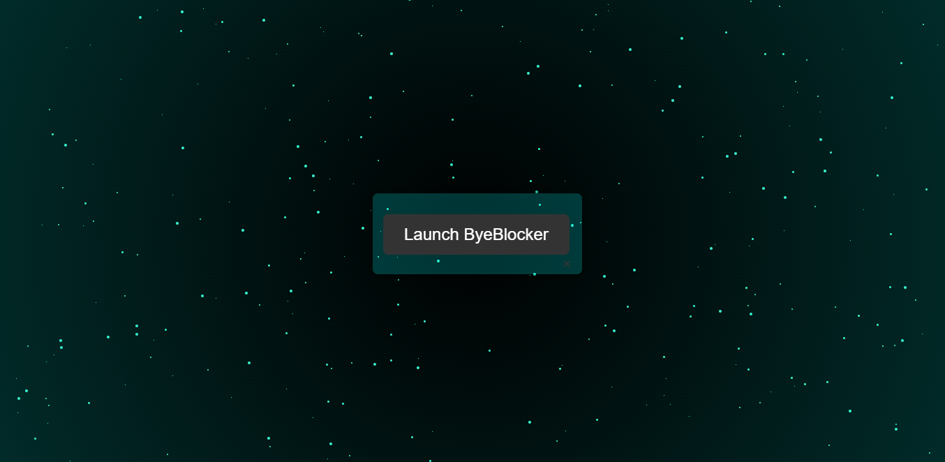 ByeBlocker screenshot 1