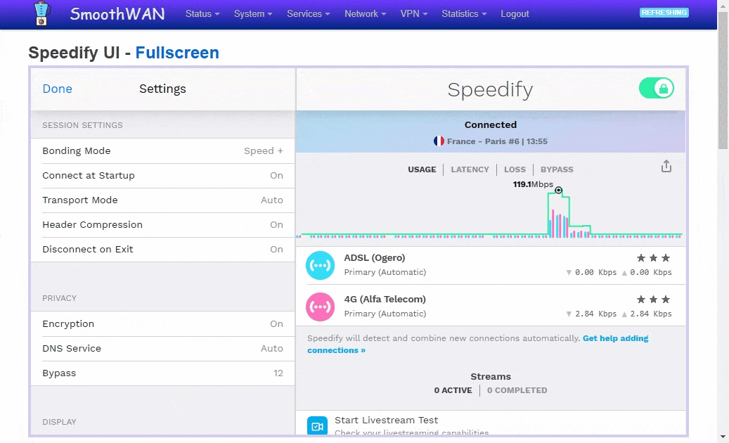 SmoothWAN screenshot 3