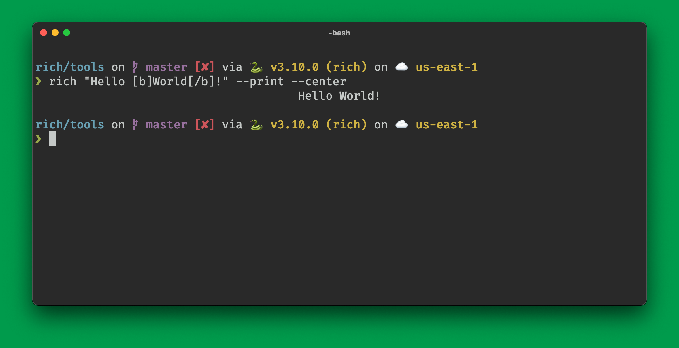 rich-cli screenshot 13