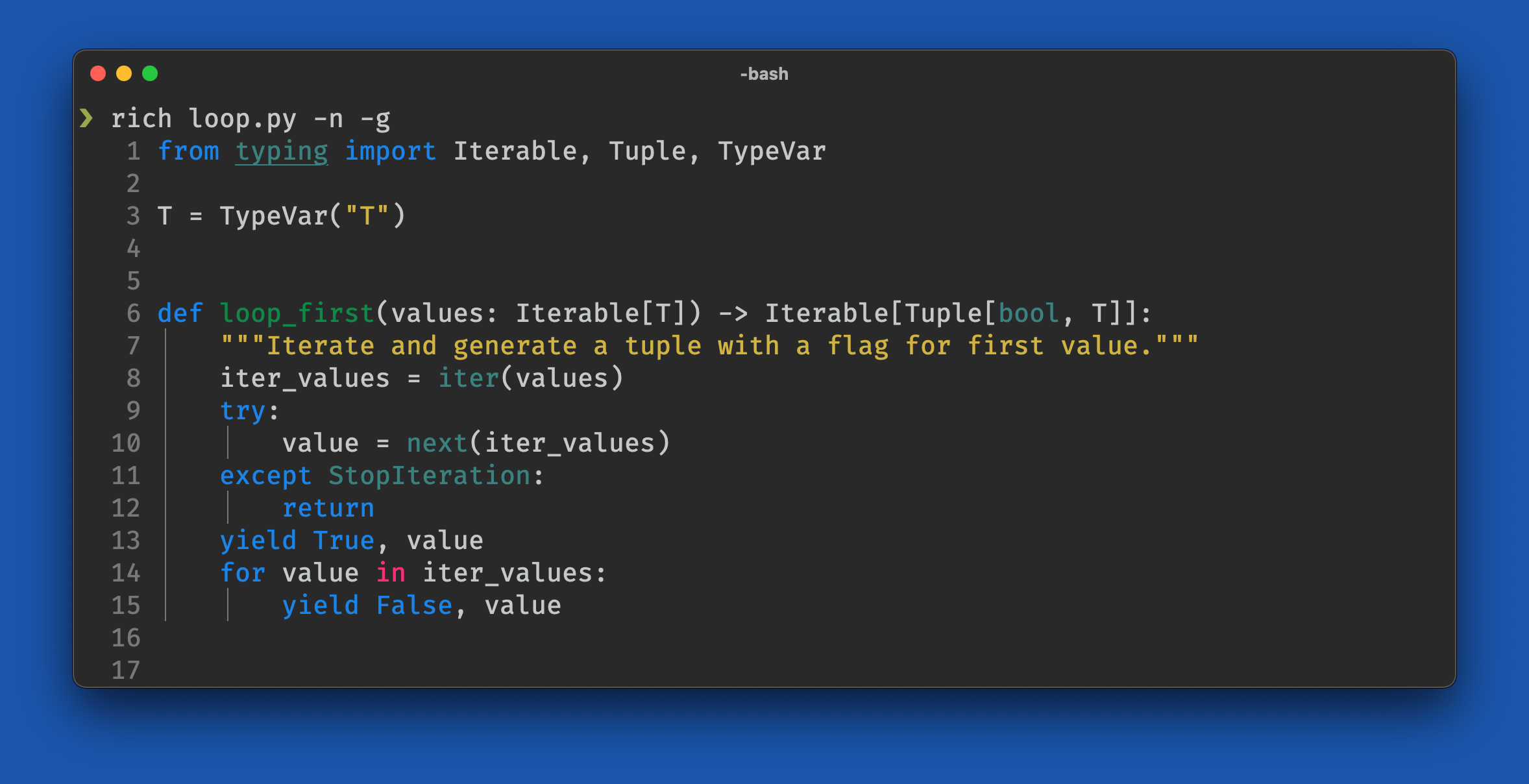 rich-cli screenshot 3