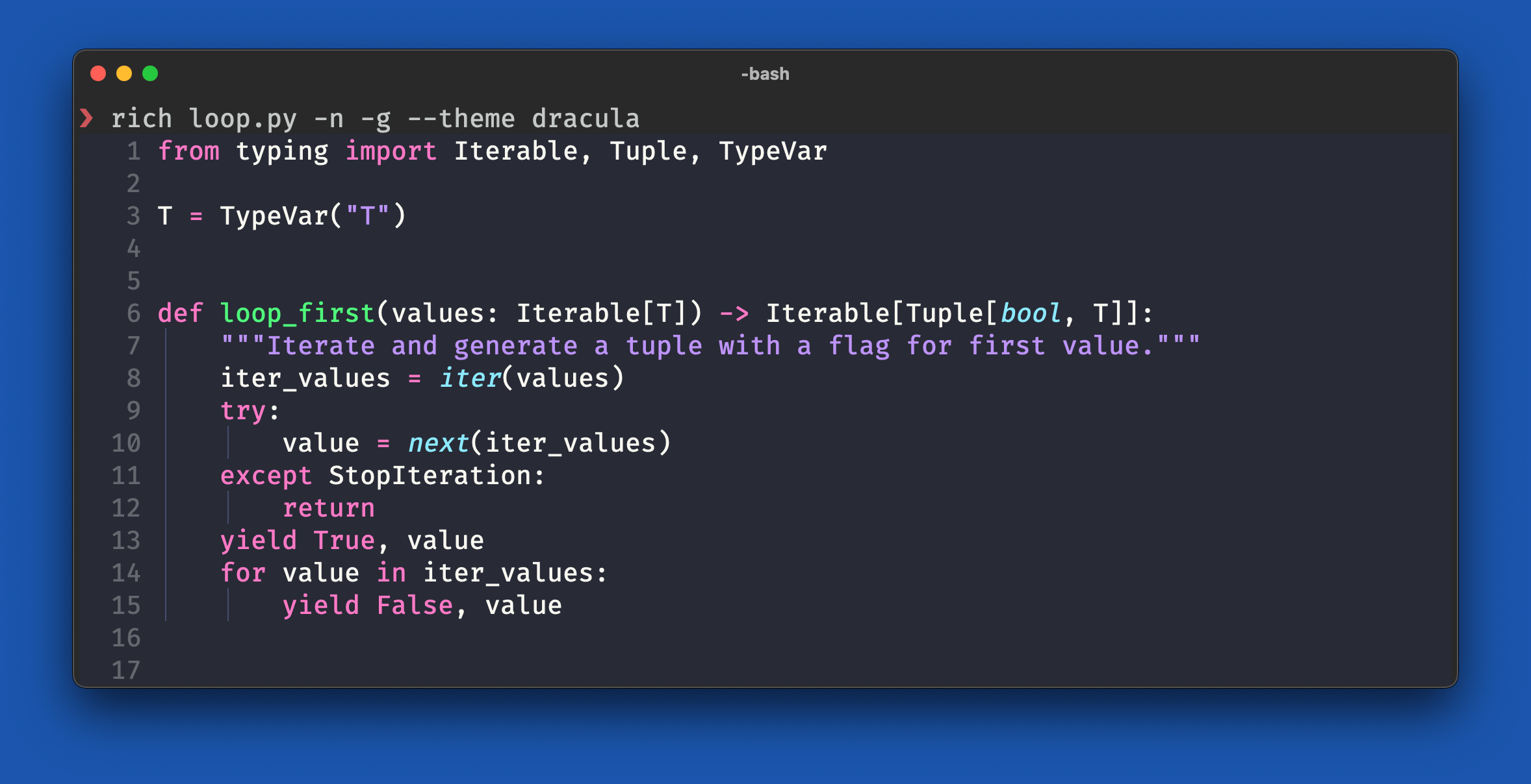 rich-cli screenshot 4