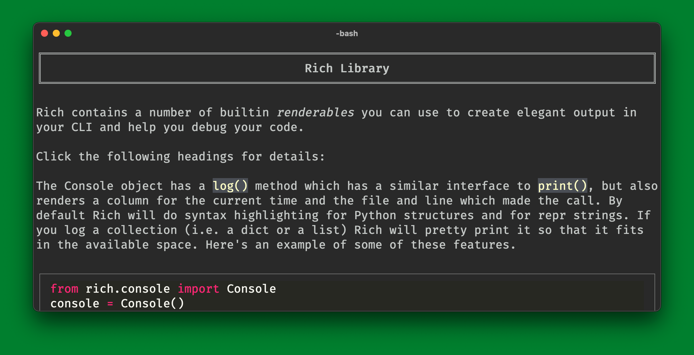 rich-cli screenshot 5