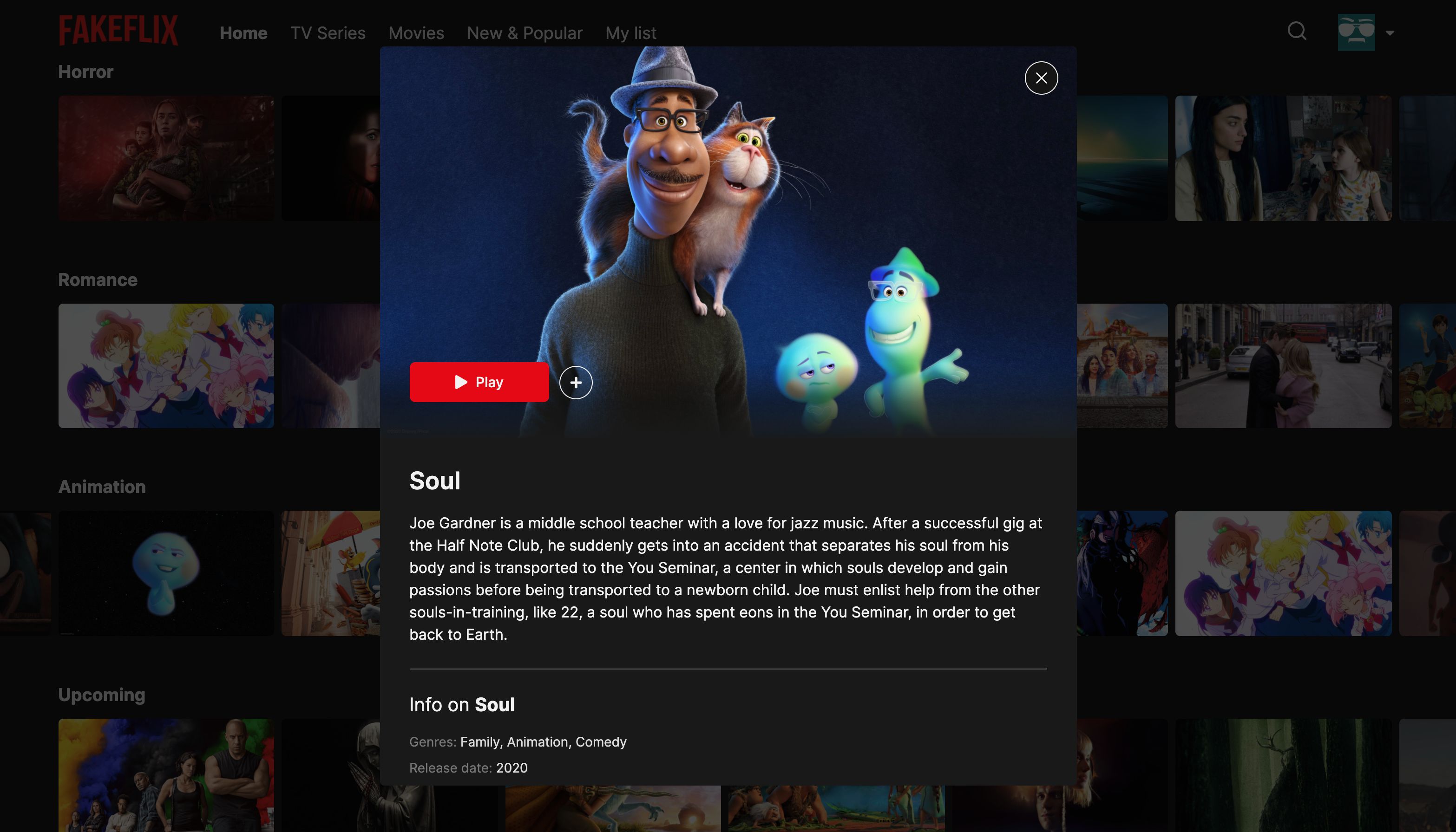 Fakeflix screenshot 5