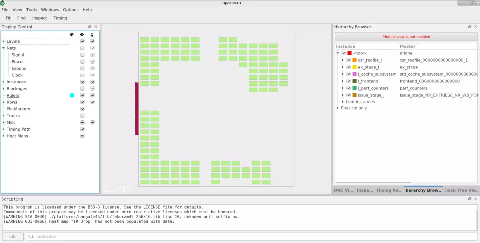 OpenROAD screenshot 2