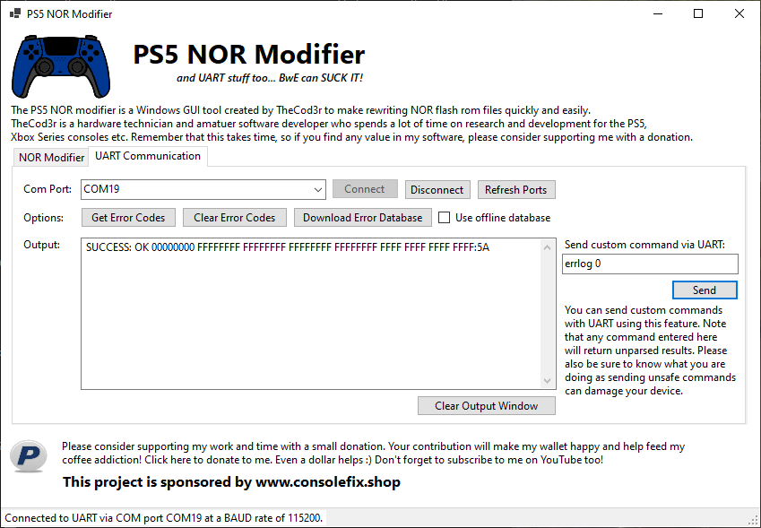 PS5NorModifier screenshot 3