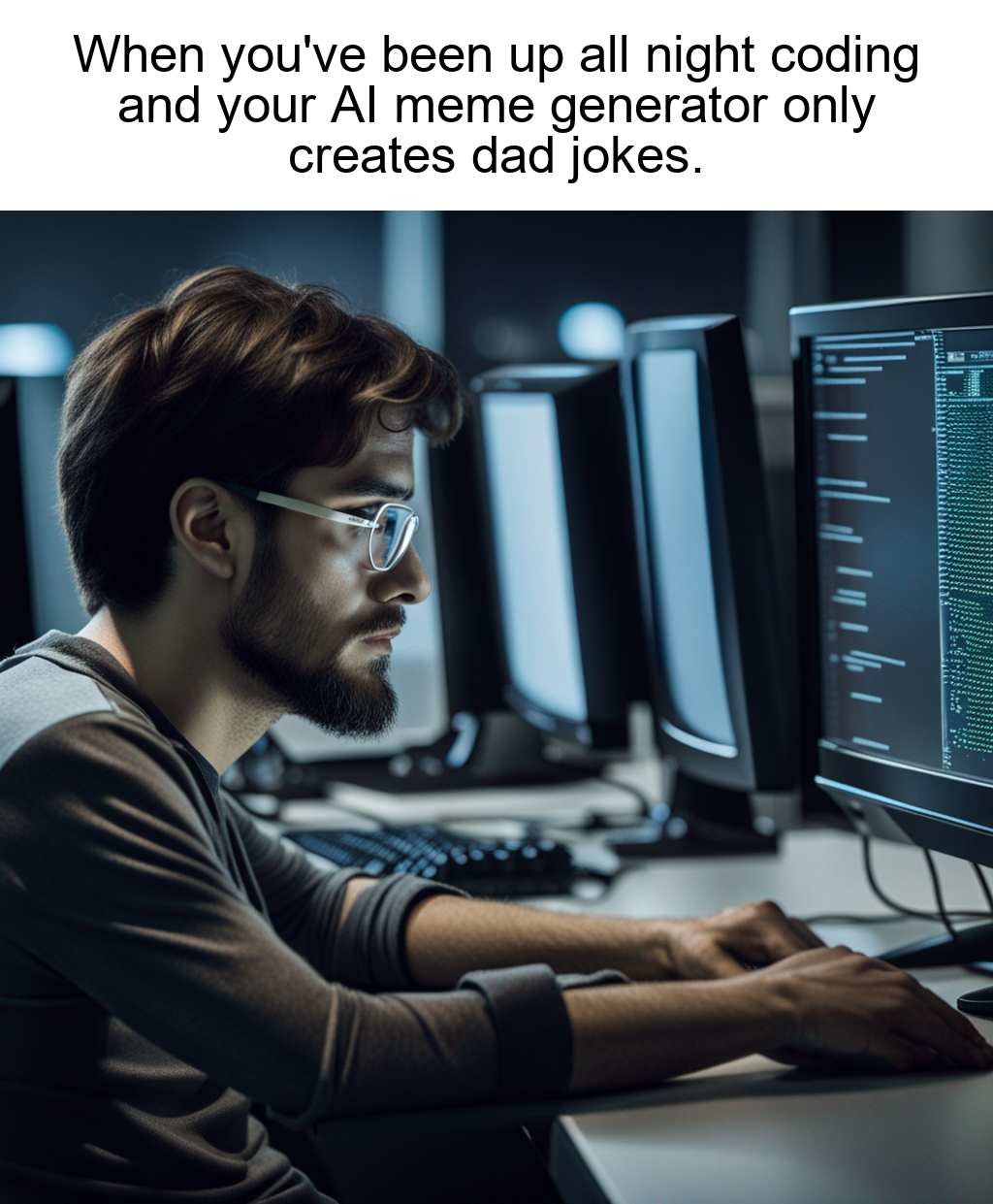 Full-Stack-AI-Meme-Generator screenshot 1