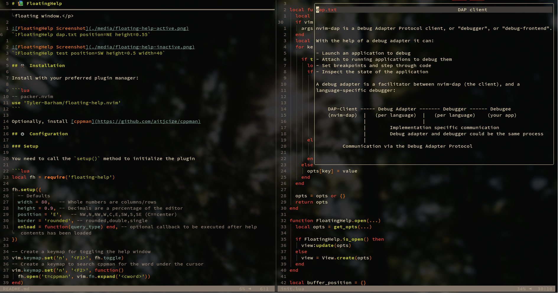 floating-help.nvim screenshot 1