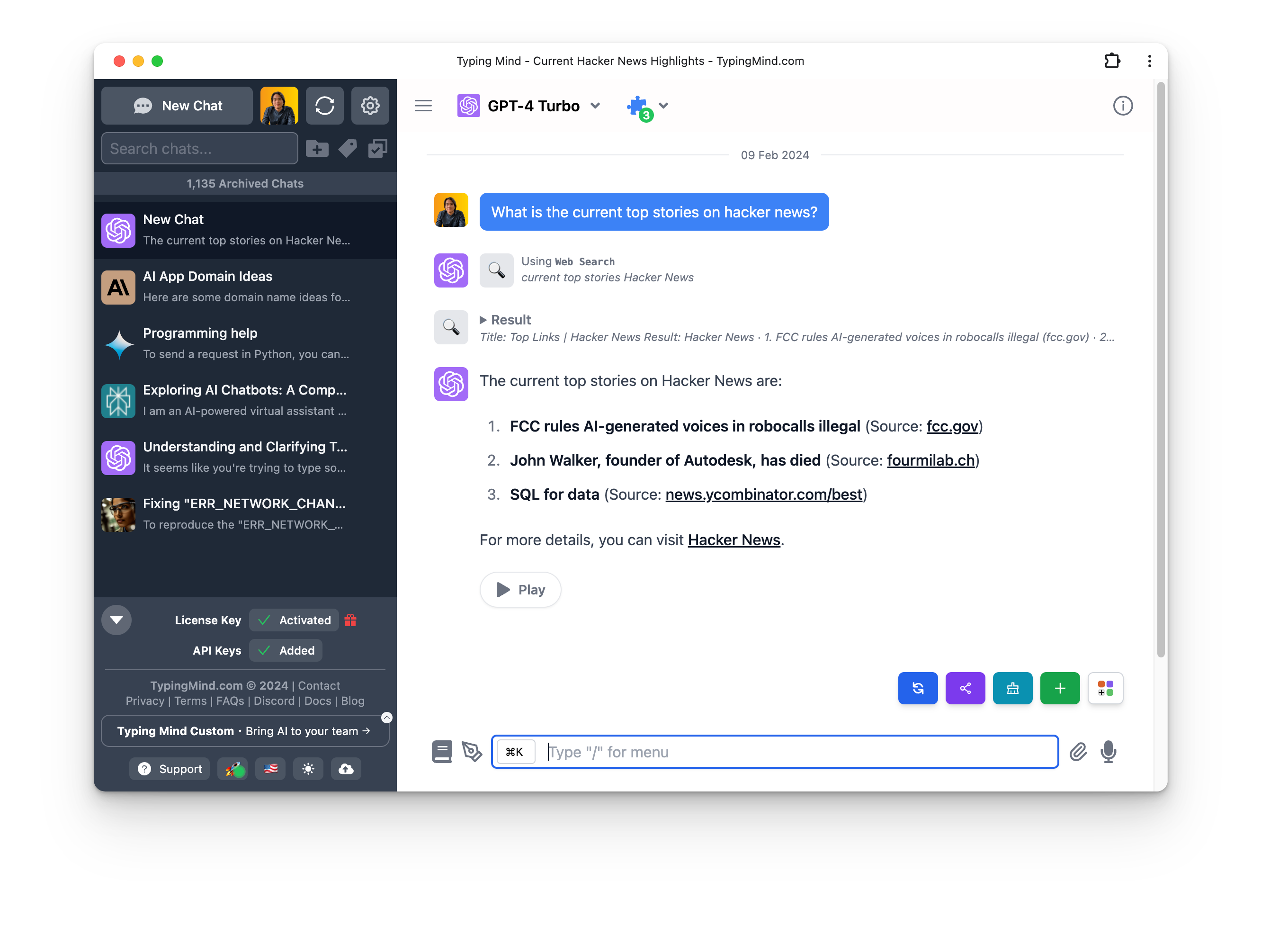 typingmind screenshot 2