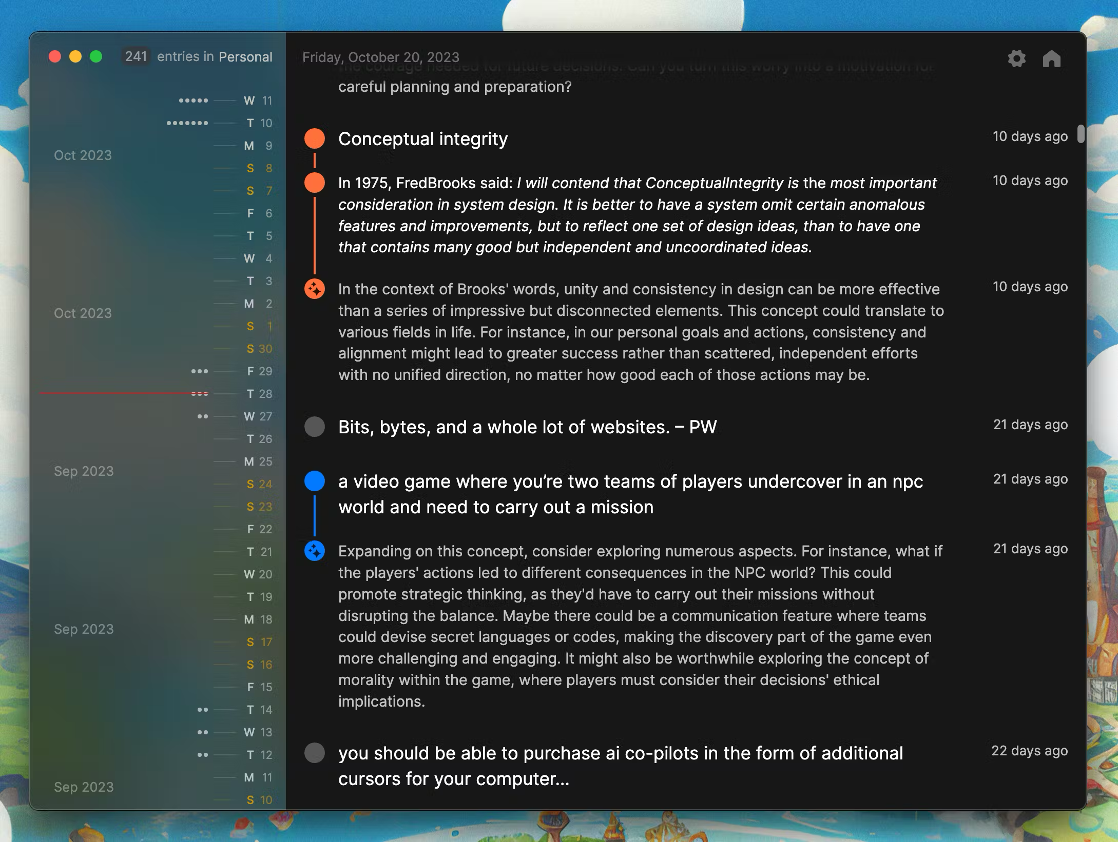 Pile screenshot 1