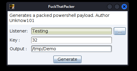 FuckThatPacker screenshot 2