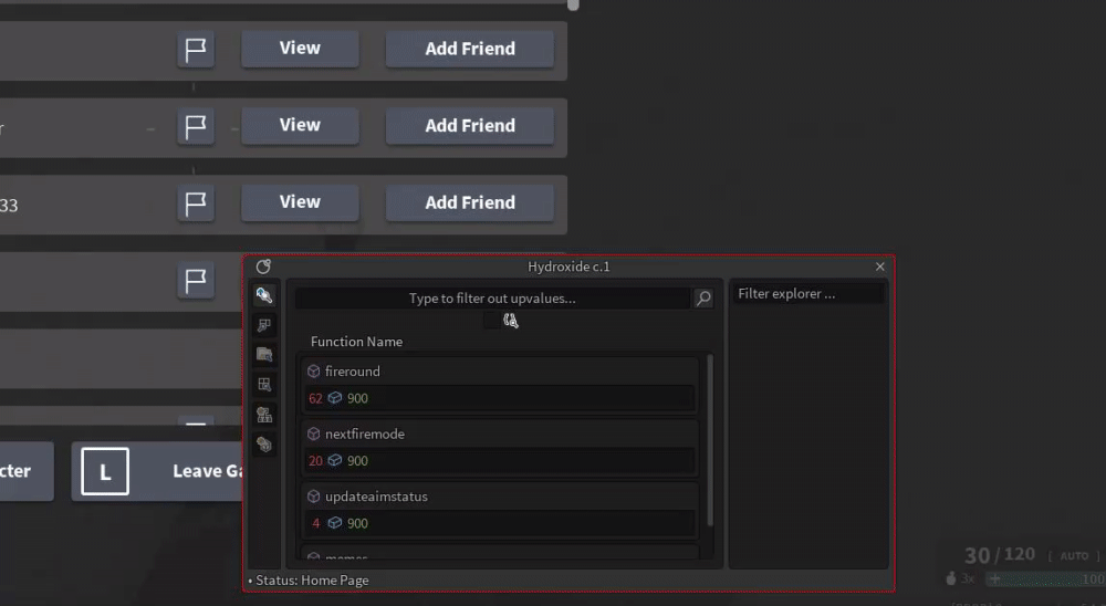Hydroxide screenshot 2