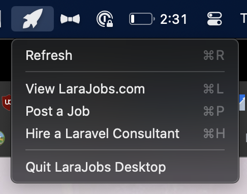 larajobs-desktop screenshot 5