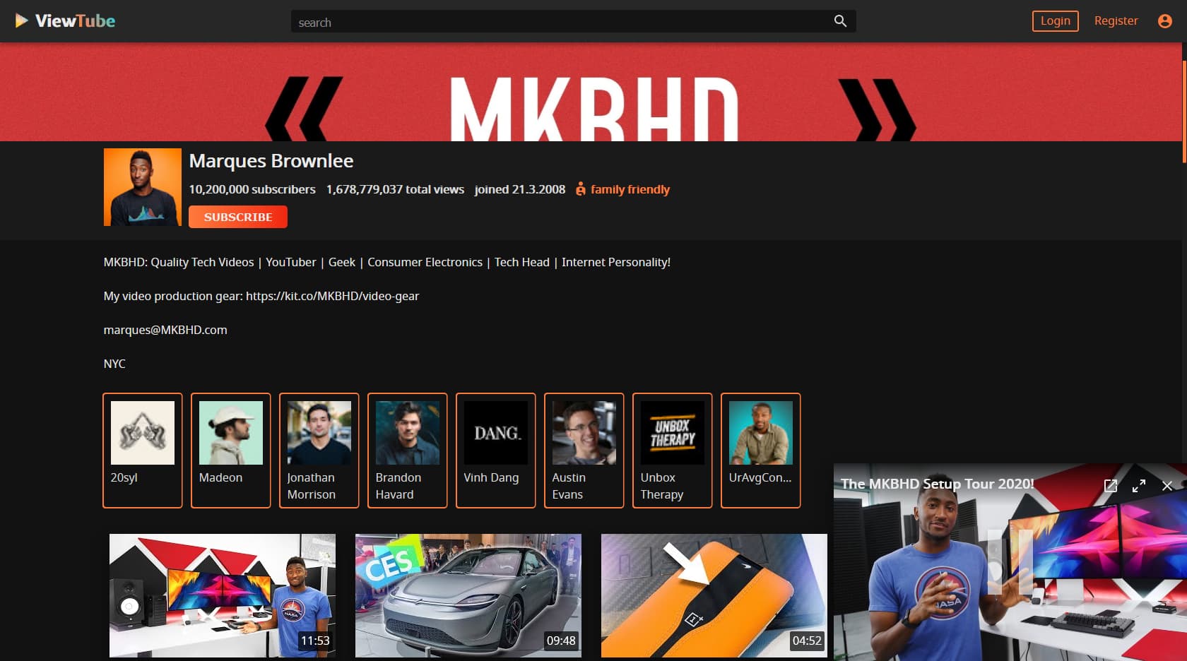viewtube-vue screenshot 3