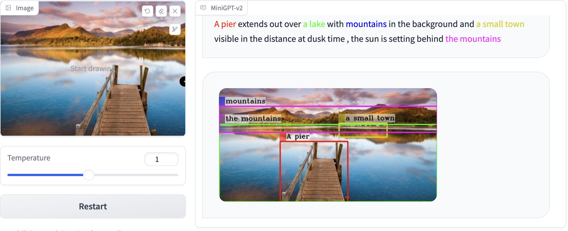 MiniGPT-4 screenshot 1