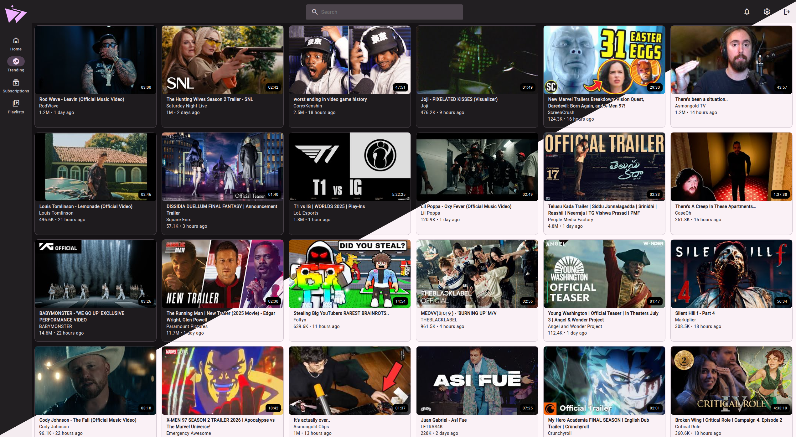 Materialious screenshot 1