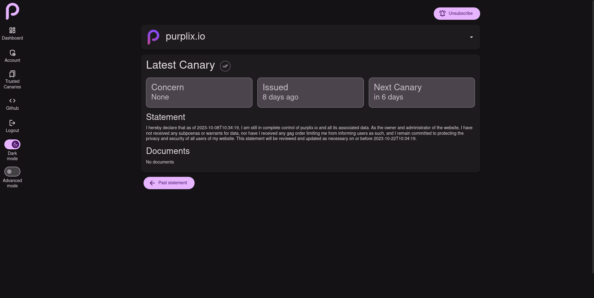 Purplix.io screenshot 2