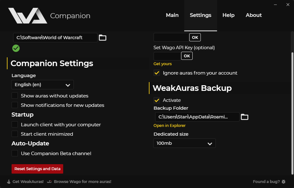 WeakAuras-Companion screenshot 9