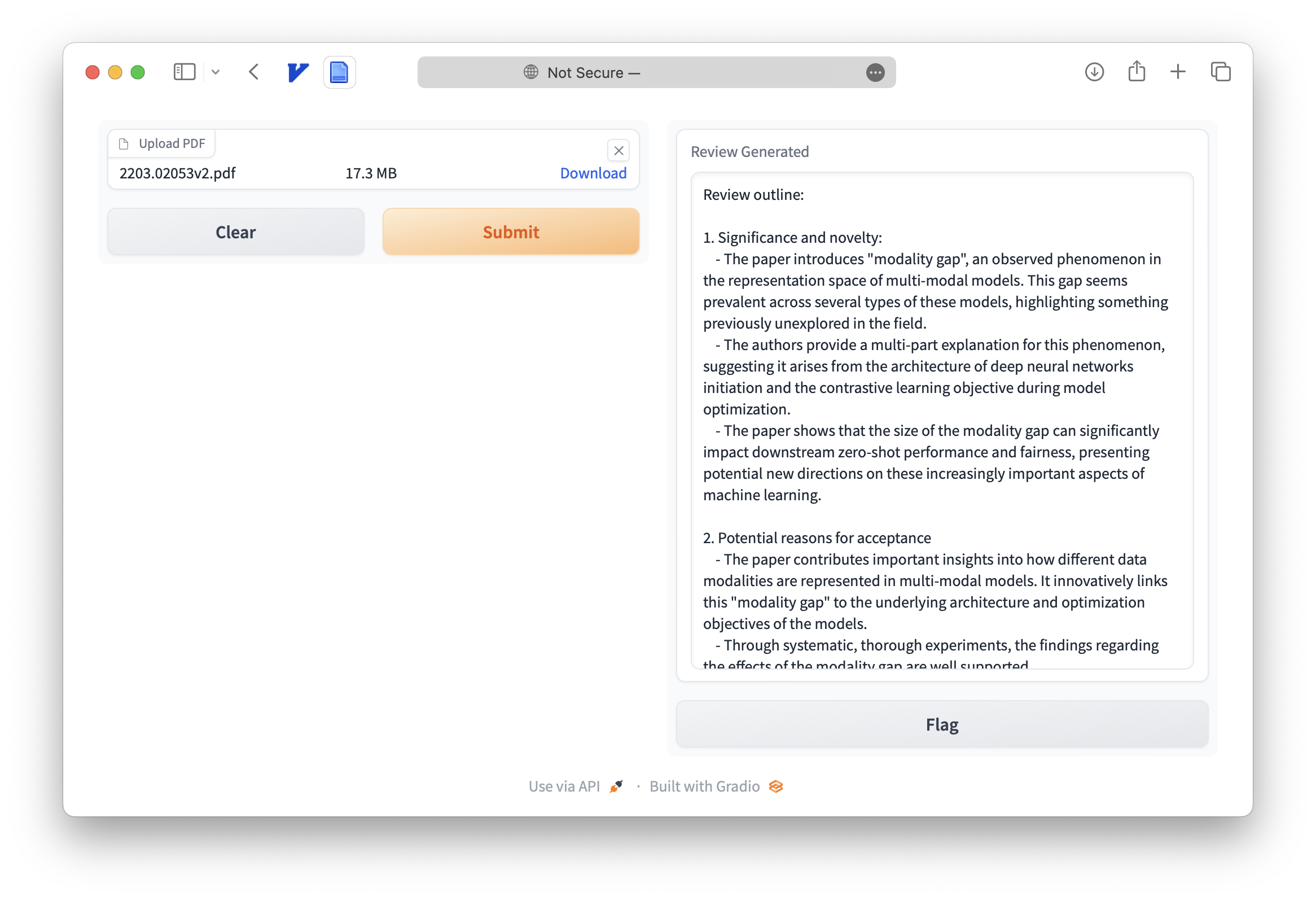 LLM-scientific-feedback screenshot 3