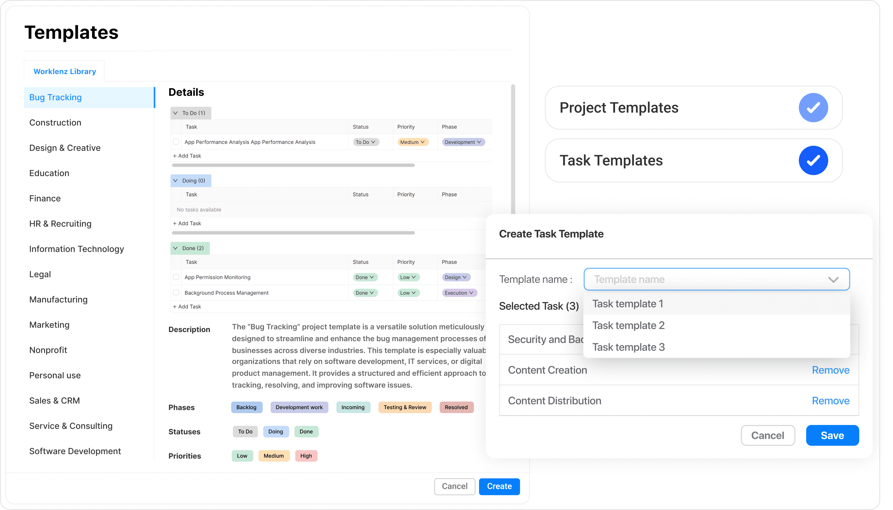 worklenz screenshot 5