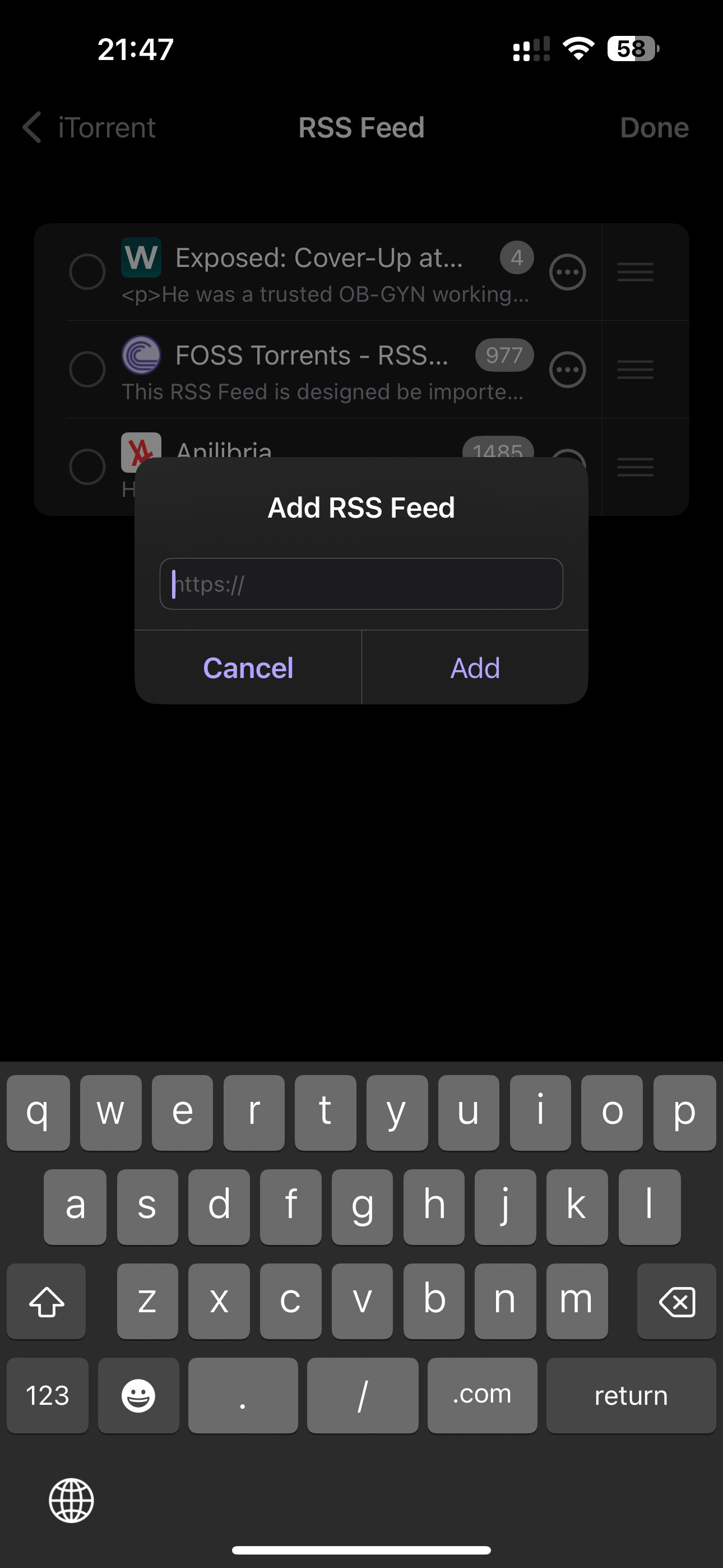 iTorrent screenshot 6