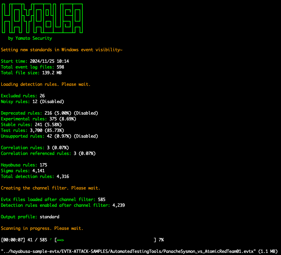 hayabusa screenshot 2